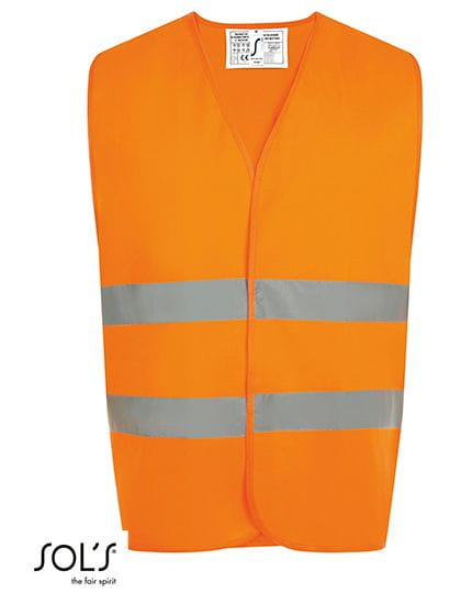 Secure Pro Unisey Safety Vest Neon Orange