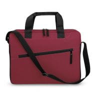 IAN. Laptoptasche Burgunder