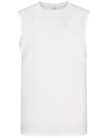 Men`s Cool Smooth Sports Vest Arctic White