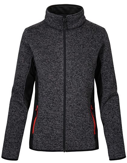 Women`s Knit Jacket Workwear Heather Graphite