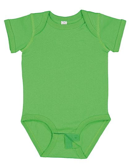 Infant Fine Jersey Short Sleeve Bodysuit Apple