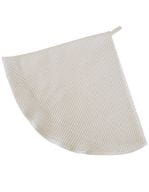 Waffle Round Kitchen Towel Ivory (Beige) Waffle Round Kitchen Towel Ivory (Beige)