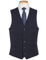 One Collection Mercury Waistcoat Navy