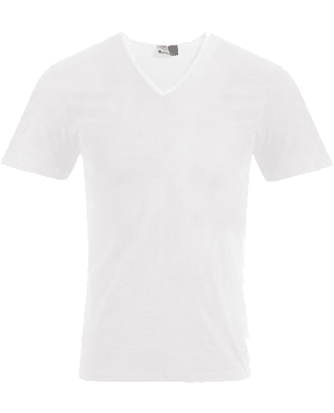 V-Ausschnitt T-Shirt (Slim Fit) - Promodoro