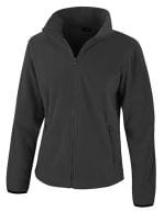 Ladies` Fashion Fit Outdoor Fleece Jacket Black