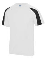 Kids` Contrast Cool T Arctic White / Jet Black