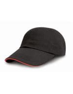 Printers / Embroiderers Cap Black / Red