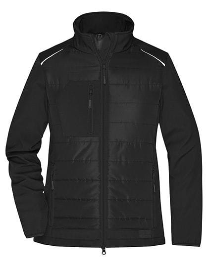 Ladies' Hybrid Jacket Black / Black