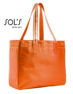 Shoppingbag Rimini Orange / White