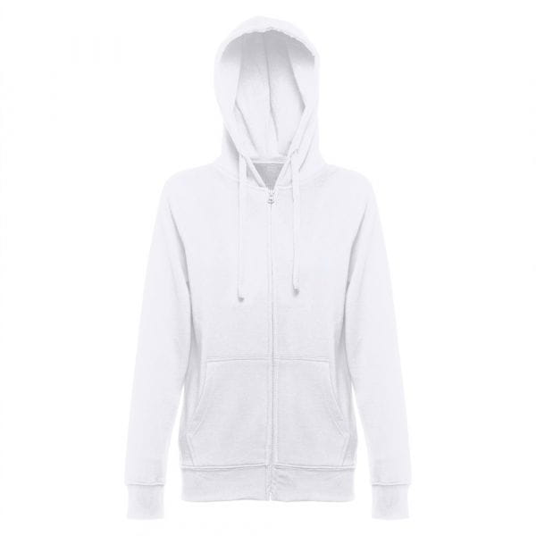 THC AMSTERDAM WOMEN WH. Damen Kapuzenpulli Weiß