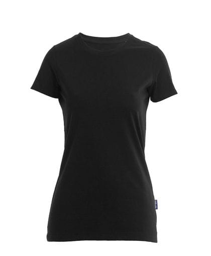 Women´s Luxury Roundneck Tees Black