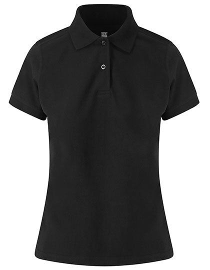 Girlie Stretch Polo Black