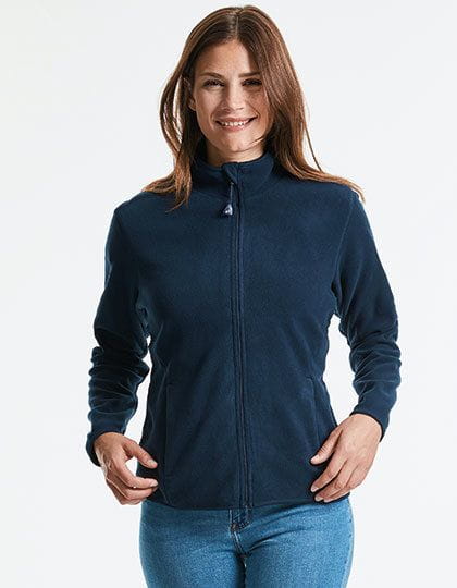 Ladies` Fitted Full Zip Microfleece