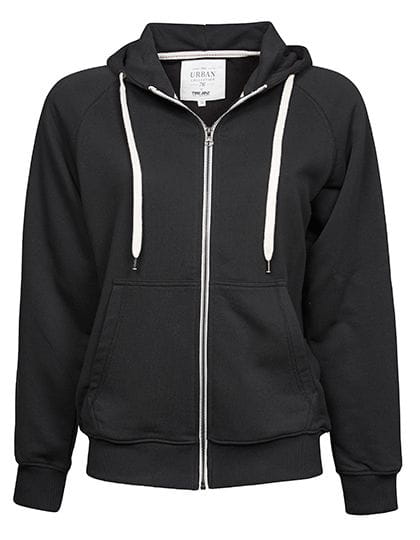 Womens Urban Zip Hoodie Black