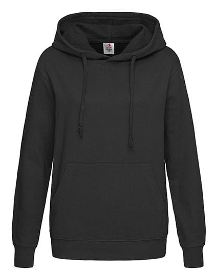 Hooded Sweatshirt Women Black Opal