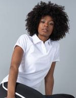 Ladies` Piped Performance Polo