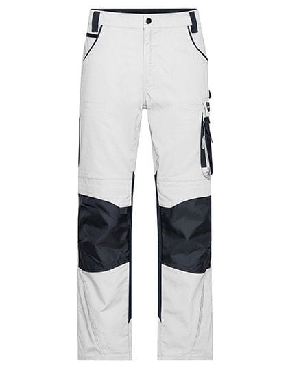Workwear Pants -STRONG- White / Carbon
