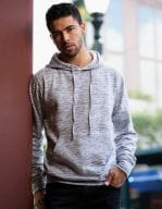 Injected Slub Yarn Dyed Fleece Hoodie