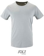 Men`s Short Sleeve T-Shirt Milo Pure Grey