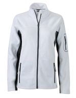 Ladies Workwear Fleece Jacket -STRONG- White / Carbon