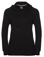 Ladies` HD Hooded Sweat Black