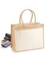 Cotton Pocket Jute Shopper