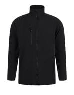 Unisex Softshell Jacket Black / Charcoal