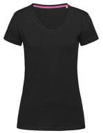 Claire V-Neck Women Black Opal