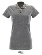 Women`s Heather Polo Shirt Paname