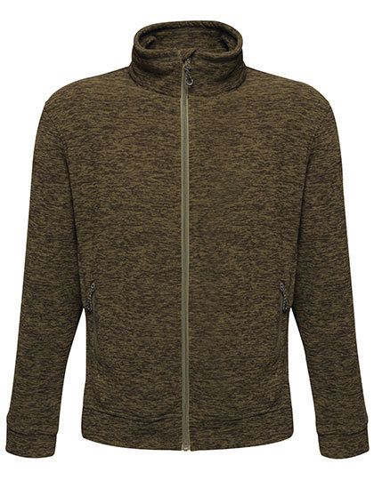 Men´s Full Zip Thornly Fleece Jacket Dark Khaki Marl