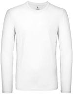T-Shirt #E150 Long Sleeve / Unisex White