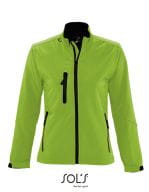 Ladies` Softshell Jacket Roxy Absinthe Green
