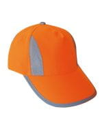 Premium High Visibility Cap for Kids Signal Orange