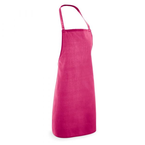 CURRY. Schürze aus Baumwolle und Polyester Rosa