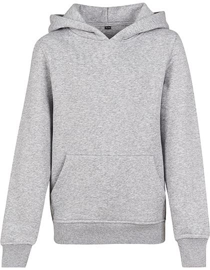 Basic Kids Hoody Heather Grey