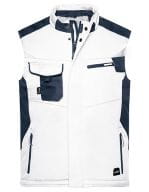Craftsmen Softshell Vest -STRONG- White / Carbon