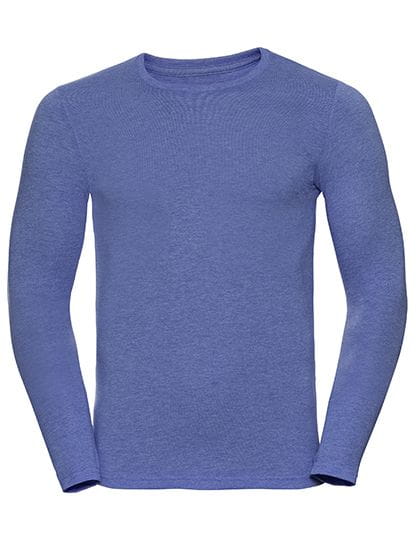 Men`s Long Sleeve HD T Blue Marl