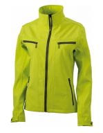 Ladies` Tailored Softshell Acid Yellow