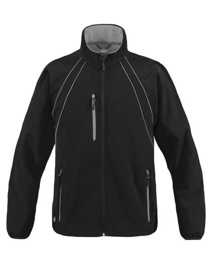 Women`s Crew Softshell Black / Reflective Granite