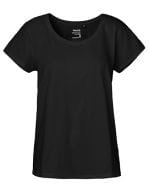 Ladies` Loose Fit T-Shirt Black