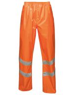 Hi-Vis Pro Packaway Trousers Orange