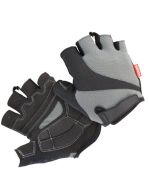 Unisex BIKEWEAR Short Gloves Grey / Black