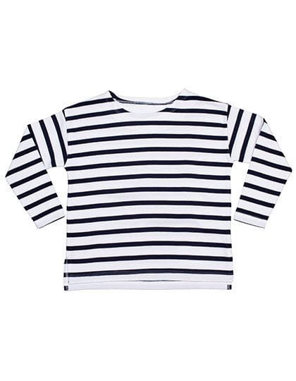 Mini Breton T White / Navy