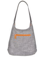 Lady Bag - Union Square Grey Melange / Neon Orange