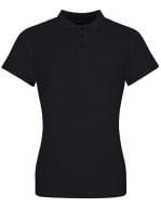 The 100 Girlie Polo Deep Black