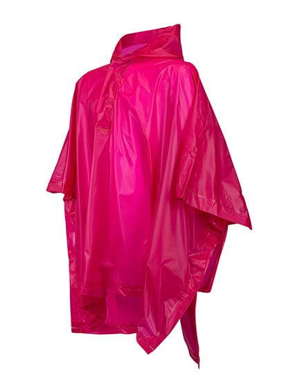 Kids` Splashmacs Poncho Fuchsia