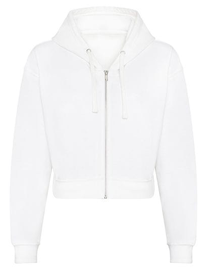 Women´s Fashion Cropped Zoodie Arctic White