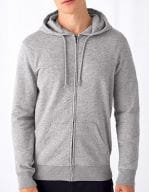 Organic Zipped Hood Jacket