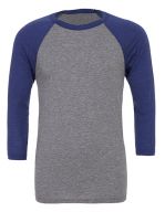 Grey / Navy Triblend (Heather)