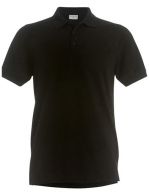 Slim Fit Klassik Heavy Weight Slim Fit Polo Superwash® 60° Black